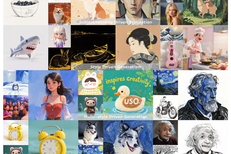 USO: Unified Image Generation that Preserves Subjects and Applies Styles in One Framework